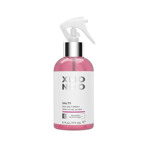 XMONDO Hair Salty Sea Salt Spray - Vegan Formula with Natural Minerals, Seaweed Extracts, and Baobab Oil to Fight Static, Enhance Hydration, and Add Shine for the Perfect Beach Look, 6 Fl Oz 1-Pack