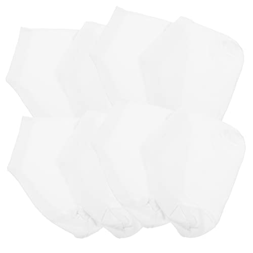 SOESFOUFU 4-Pair Moisturizing Socks Stretch Foot Care Anti-Slip Yoga Socks Cotton Spandex Perfect for Travel Daily Wear