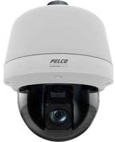 pelco P1220-YSR1 IP Camera, in-Ceiling Mount, Environmental, Dome, PTZ, 20x, HD, 1920 x 1080 2mp Resolution, 30 FPS, 4.3 to 86 MM Lens, 24 Volt AC, Black, Clear Bubble