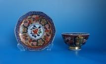 有田焼 古伊万里様式 染錦 金襴手 極錦金彩 其泉窯 カップ＆