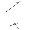 Shure SM57-LCE Cardioid Dynamic Microphone - Black & Tiger MCA68-BK Microphone Boom Stand, Mic Stand with Free Mic Clip - Black #4