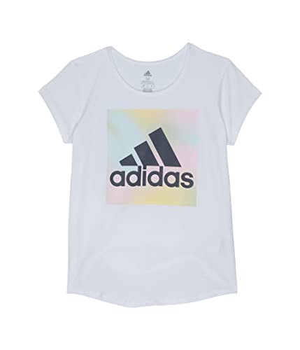 adidas Girls' Short Sleeve Graphic Tee