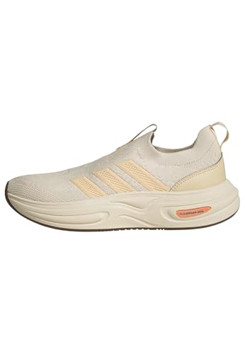 adidas Women's Cloudfoam Cuxxion - Sock, Wonder White/White/White, 8
