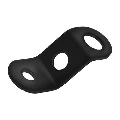 HOLIDYOYO Motorcycle Brake Fluid Reservoir Bracket High Strength Metal Oil Cup Holder Easy to Install Compatibility for Various Models Sleek Design Black