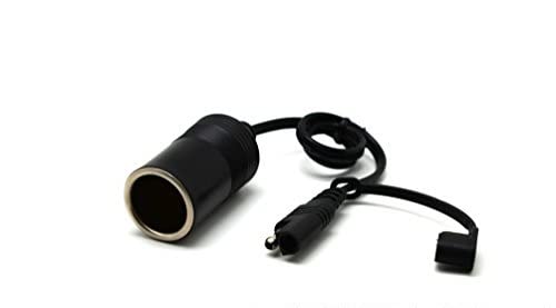 Cliff Top Motorcycle SAE to Cigarette Lighter Adaptor for Smart Phone Tablet GPS
