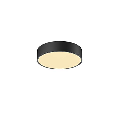 lampada a plafone da parete e soffitto MEDO 30 CW LED a a da 15W 1300lm nero dimmerabile 105 gradi