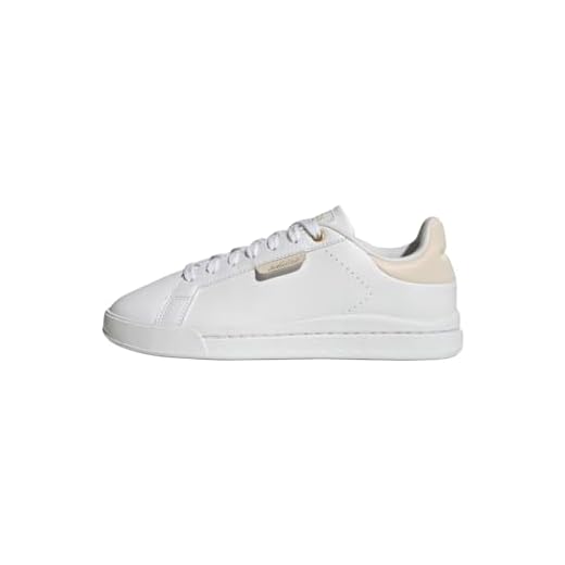 ADIDAS Court Silk Shoes, Sneaker Mujer, Ftwwht/Ftwwht/Wonwhi, 44 EU