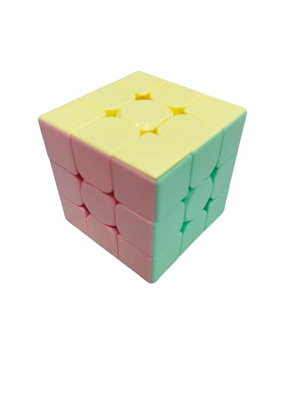 RKZ3x3 Speed Cube Stickerless I 3x3x3 Puzzle Cube Magic Cube Puzzle for Kids