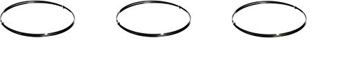 Olson Saw FB14593DB HEFB Band 6-TPI Skip Saw Blade, 1/4 by .025 by 93-1/2-Inch (Three Pack)