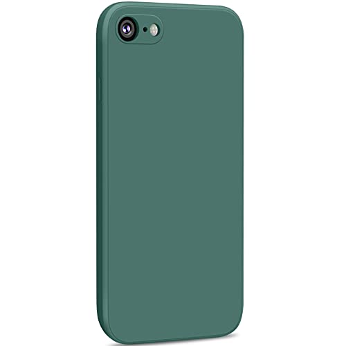 Yisica 1 Pack Silicone Coque Compatible pour iPhone SE 2020 / iPhone 8 / iPhone 7 / iPhone SE 2022,...