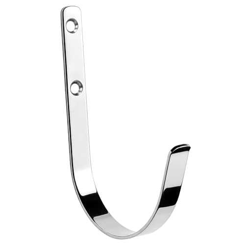 HDWGGD Ring Buoy Bracket Stainless Steel Boat Life Ring Holder Replacement for Seachoice 4' Opening x 7' High Corrosion Resistance Ring Buoy Hook for Boat Dock or Pool