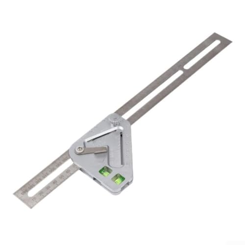 Regla Medidora Multifuncional para Carpintería de Acero Inoxidable miniatura 3