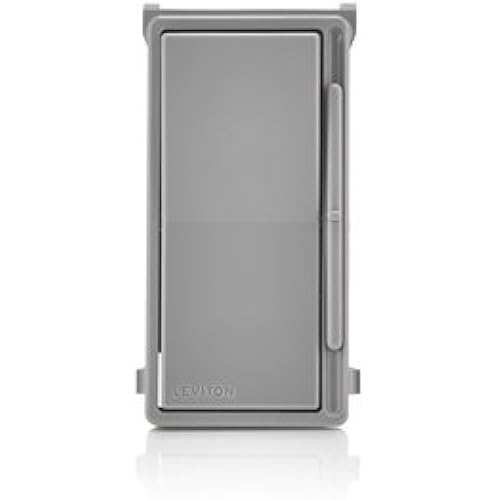 Leviton Decora Slide Dimmer Switch and Fan Speed Control Color Change Kit, for use with DSE06, DS710, DSX10, DSX12, DSH06, DSH08 dimmers and DSF01 fan speed control, DSKIT-NG, Gray