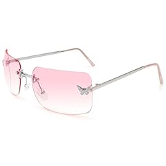 Silver Frame With Pink Lenses
