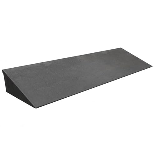 Rampa de carga ecológica para caminantes, elimina las obstrucciones de escalones y bordillos, material plástico duradero para una movilidad suave