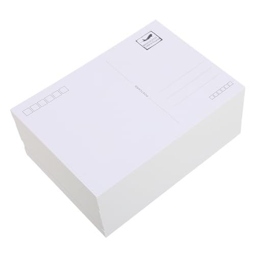 Cartes Postales Vierges Blanches 4x6 cm | Lot de 120 Pièces en Papier Cartonné pour Dessin