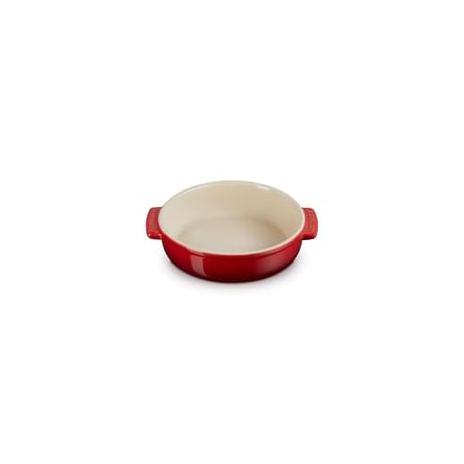 Le Creuset Tapas skål, rund, 500 ml/Ø 14 cm, stengods, körsbärsröd
