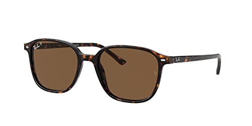 Image of Ray Ban Sunglasses for Women and Men - Leonard 0RB2193 - Square Designer Sunglasses with High-Bridge Fit - Unisex - Size 53
