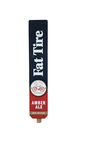 New Belgium Wooden Fat Tire Draft Pull