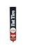 New Belgium Wooden Fat Tire Draft Pull- Red & Blue