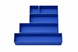 Magnetischer Werkzeugaufbewahrung Schubladen Organizer, Werkzeugaufbewahrung Ordnungssystem für Werkstatt, Garage, Werkzeug, Büro, Küche, Industrie, Blau, (50-250) x50x70mm, Universell