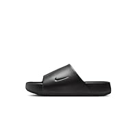 Nike Men's Calm Slides, Black/Black, 6