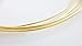 20 Gauge 1 Inch 99.99% Pure 24K Solid Yellow Gold Wire Round 1/4 Hard by CRAFT WIRE