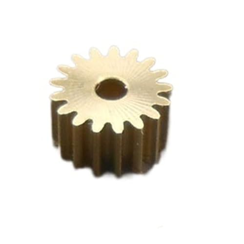 Pignon droit en laiton 0.4M 10 dents alesage 1.98mm pour modelisme