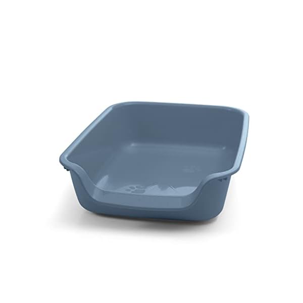 Savic - Junior Wurfkiste blau. 56 x 39 x 13 cm. für Katze und Welpe. - VA-14540