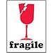 Fragile Shipping and Handling Labels IPM301 3 in. x 4 in. S-852
