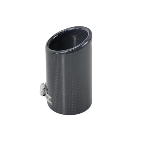 Embout d'échappement carbone 89 mm pour remplacer une canule rouillée