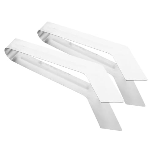 CIYODO Stainless Steel Transplanting Tongs 2-pcs Set Garden Tools for Plant Removal Small Plant Supplies