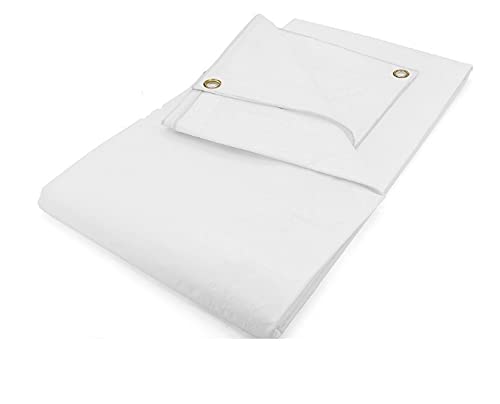 Tejido lona color blanco en diferentes tamaños 280 g/m²