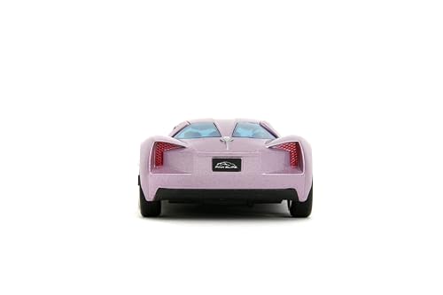 Pink Slips 1:32 W2 2009 Chevy Corvette Stingray Concept Die-Cast Car, Toys for Kids and Adults(Dusty Purple) - Image 4