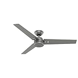  HUNTER Ventilador de Techo Protos 132cm Plateado
