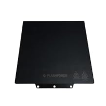 FLASHFORGE Adventurer 5M /Pro /AD5X Smooth PEI Platform, Tool-Free Model Removal, Automatic Separation After Cooling, Glue-Free Printing for PLA and TPU Filament