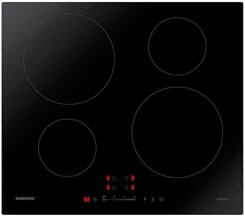 Samsung Induction Hob with 4 Cooking Zones, With Touch Control, ...