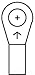 3M(TM) Scotchlok(TM) Ring Non-Insulated, 100/bottle, M18-6R/SX