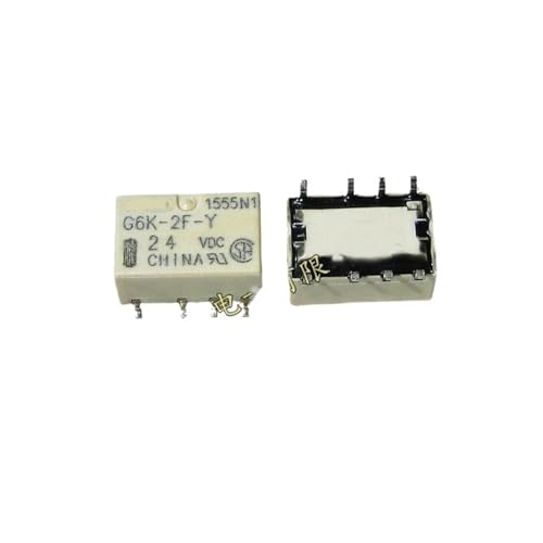 G6K-2F-Y-24VDC relais SOP8 à faible consommation pour signal stable 24V