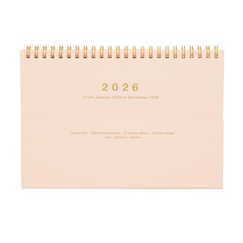 蒠 2026 XPW[ 2026N1n܂ ԃubN A5 m[gubNJ_[E}Olbg sN }[NX 26WDR-NB3-PK