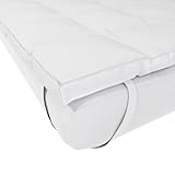 EMMA Essentials Topper Small Double 120x190cm, White