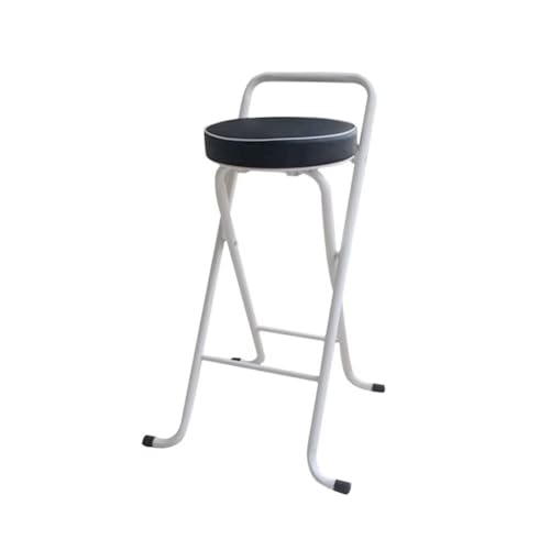 カウンターチェア ハイチェア チェア ハイスツール 折りたたみ パイプ椅子 足置き付き 耐荷重 座面高さ65/75cm