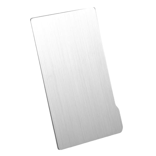 Gatuida Build Plate Steel for Printers Heated Bed Platform Smooth Enhanced Printing Accuracy Compatible Sonicminik and M