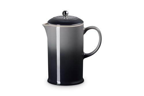 Image of Le Creuset Stoneware French Press, 34 oz., Oyster
