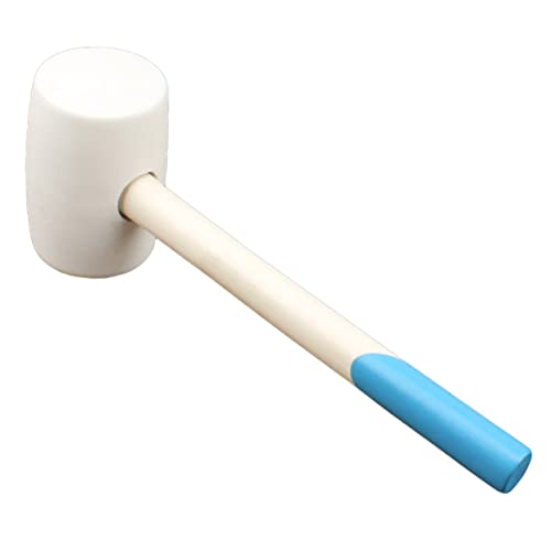 DOITOOL Tool Kit Essential Tile Hammer Wooden Handle 24oz Minimize Marring Non Grip