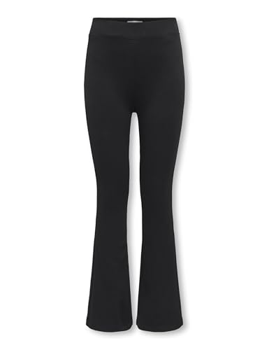 Kids Only Damen Konpaige Flared Buksebukser Pnt Noos Hose, Schwarz, 158 EU