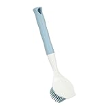 Ipetboom Handle Pot Brush Sturdy Bristles for Efficient Dish Scrubbing and Sink Cleaning Non-Scratch Dish Brush for All Kitchen