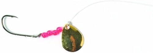 Eagle Claw 129-2 Cuchillas doradas giratorias de 2 vías, 4 piezas (bronce)