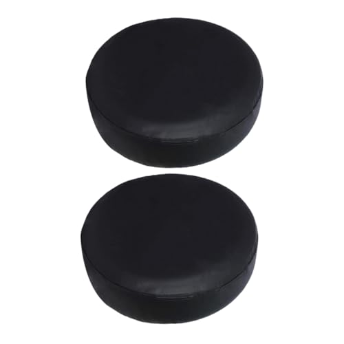 ULTECHNOVO 15 Inch Camperwiel 2 Stuks Zwarte Pvc Camperband Gemakkelijk En Duurzaam