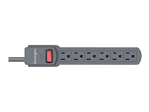 Image of Kensington Guardian 6 Outlet & 4-Foot Cord Standard Power Strip (K38214NA)